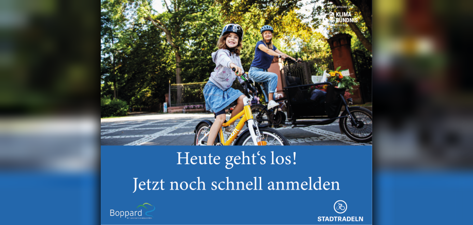 Das STADTRADELN in Boppard ist heute gestartet.