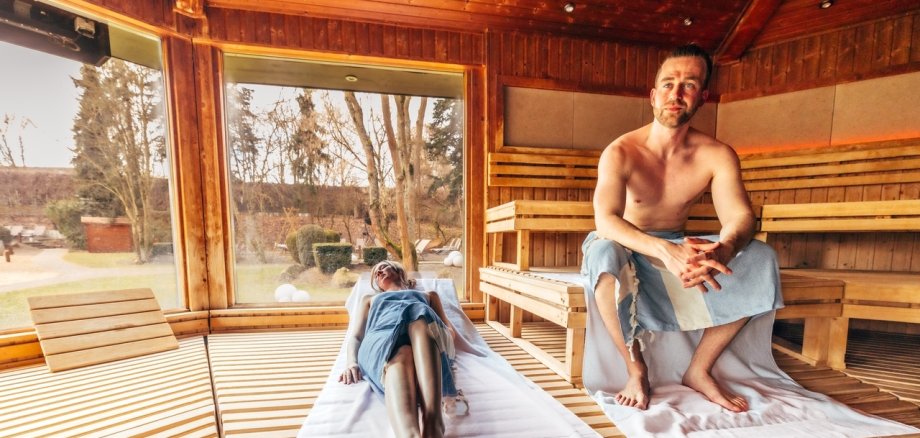 Sauna und Wellness: Im Monte Mare in Andernach können sich Gäste nach Herzenslust entspannen und vom Alltag abschalten. Mit der Bopparder GästeKarte gibt es nun 10 Prozent Rabatt auf alle Standard-Eintrittspreise. 