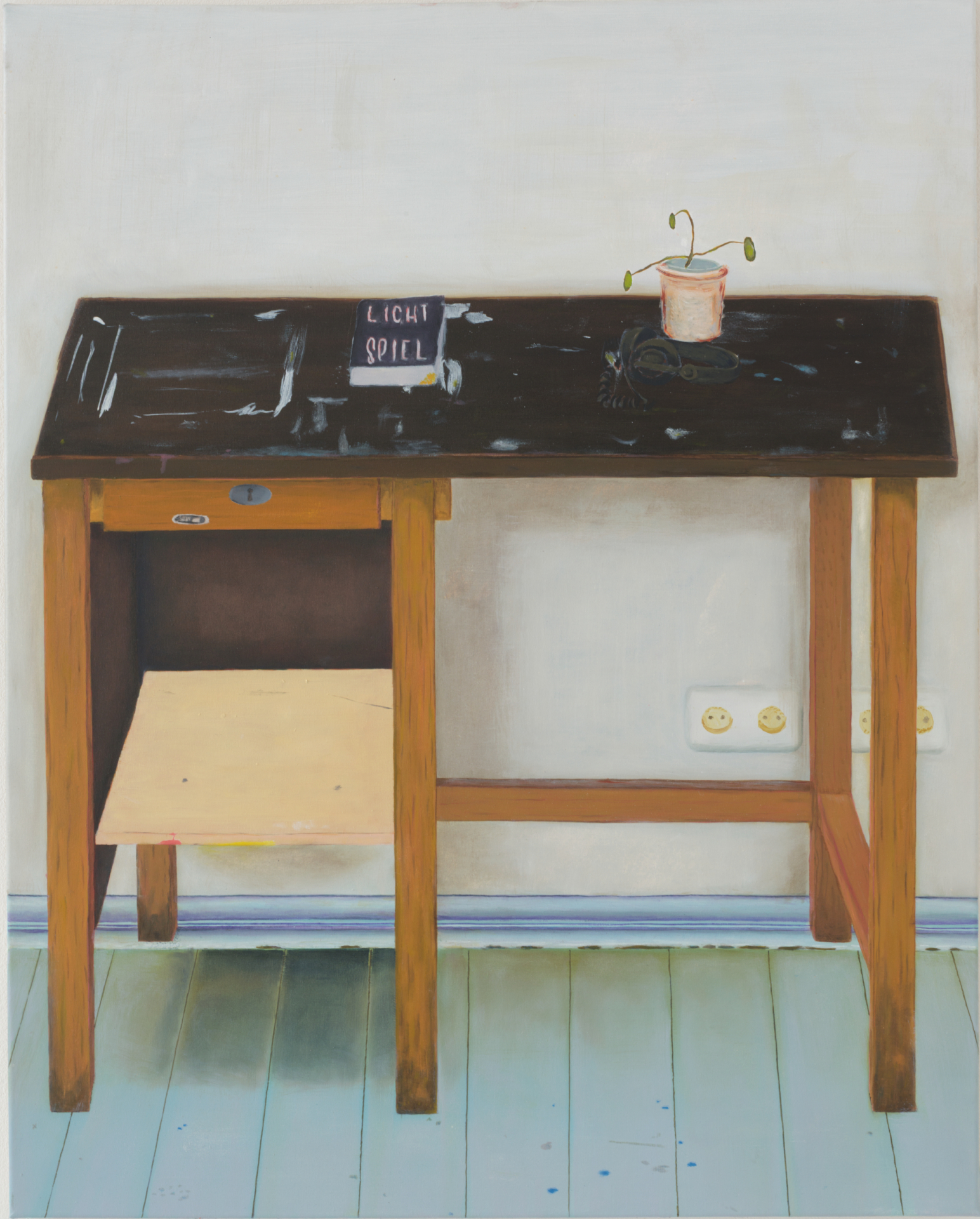 "Everything in its right Place" lautet der Titel der Ausstellung der Fachklasse für Malerei und Grafik im Museum Boppard. Sie ist ab dem 1. Mai dort zu sehen, darunter auch das abgebildete Werk Lichtspiel von Onno Seeger.