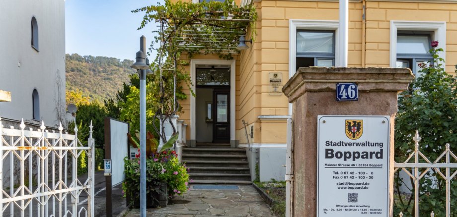 Am 22. April 2026 gelten geänderte Öffnungszeiten der Zentrale der Stadtverwaltung Boppard.