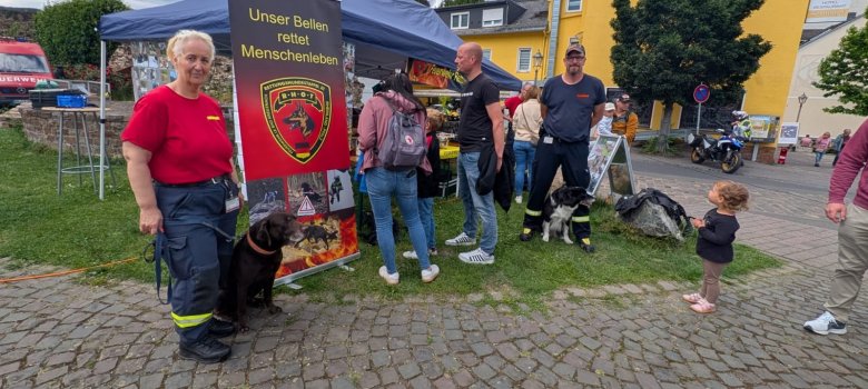 Die Blaulichtfamilie präsentierte sich beim Bopparder Blaulichttag.