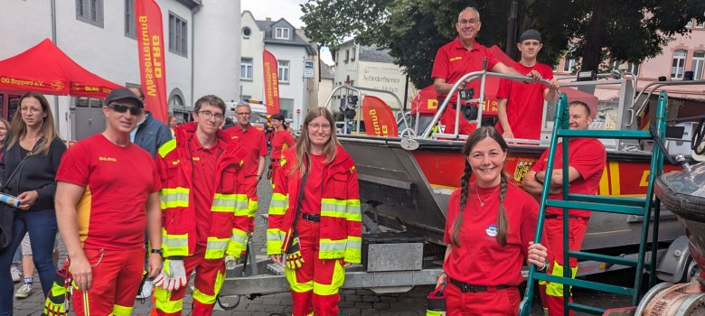 Die Blaulichtfamilie präsentierte sich beim Bopparder Blaulichttag. Die Blaulichtfamilie präsentierte sich beim Bopparder Blaulichttag.
