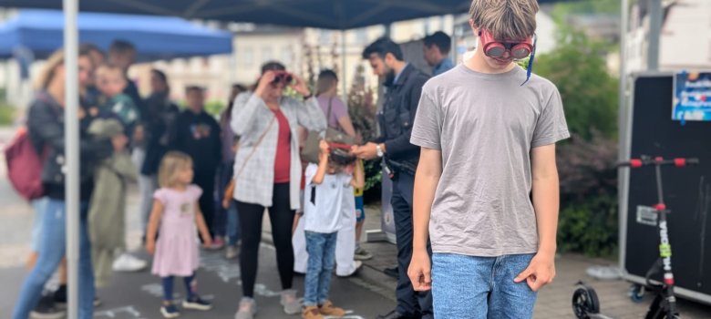 Die Blaulichtfamilie präsentierte sich beim Bopparder Blaulichttag.