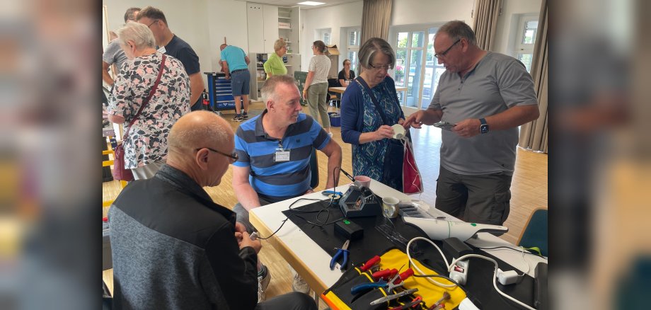 Das Reparaturcafé in Bad Salzig ist mittlerweile eine feste Instanz im Ortsbezirk und wird sehr gut angenommen und besucht. 