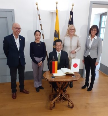 Antrittsbesuch des japanischen Generalkonsuls in Boppard