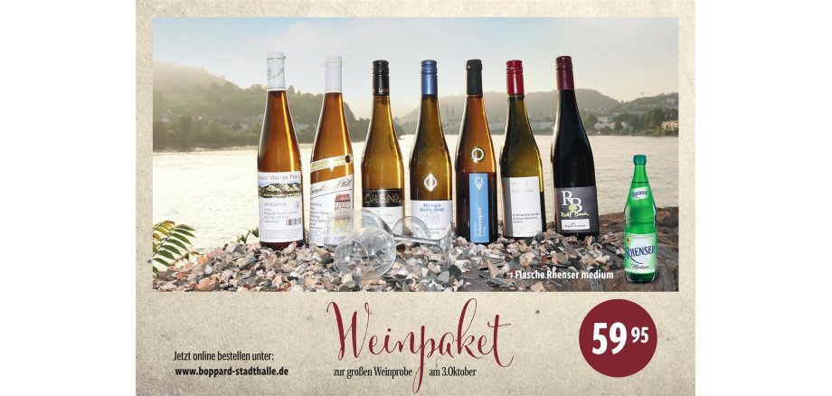 Das Weinpaket zum Weinfest.