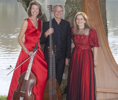 Das Foto zeigt das Hamburger Ratsmusik Trio.