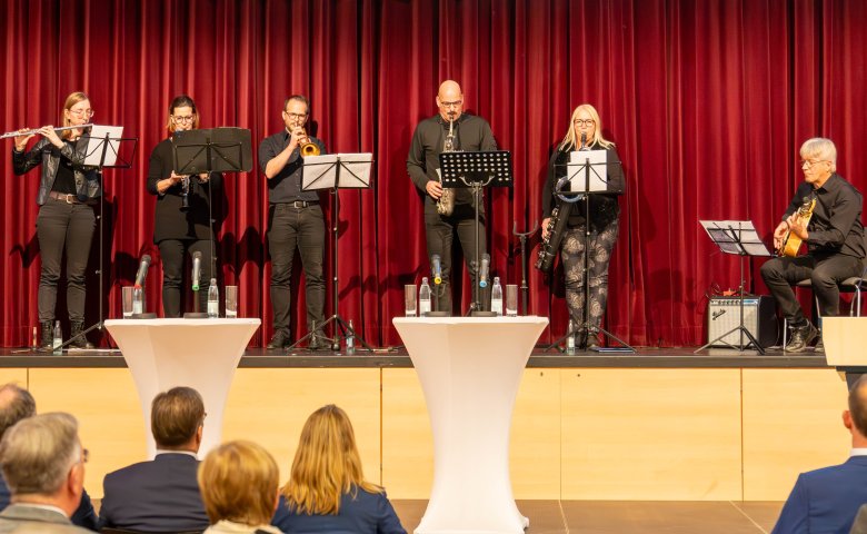 Die musikalische Umrahmung durch die Ome-Combo Boppard verlieh der Veranstaltung eine besondere Atmosphäre und sorgte für gute Unterhaltung.