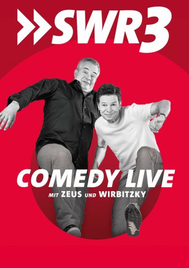 "SWR3 Comedy Live" kommt mit den "SWR3 Morningshow"-Moderatoren Zeus & Wirbitzky in die Stadthalle Boppard. Das Foto zeigt die beiden Moderatoren.