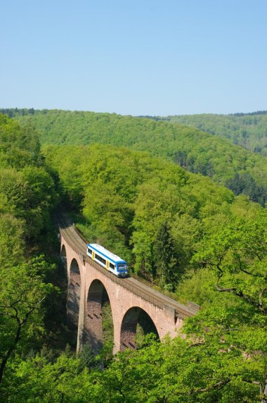 Hunsrückbahn - Viadukt über Hubertusschlucht