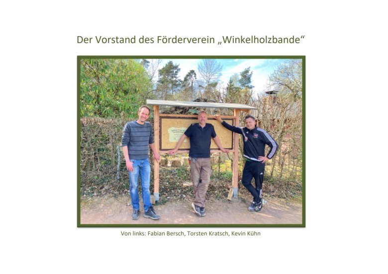 Bild vom Förderverein Vorstand