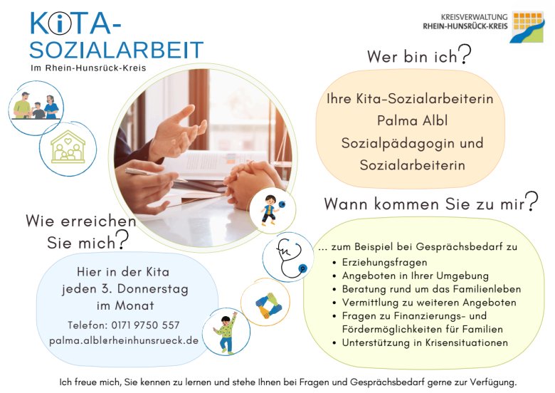 Infobild KiTa Sozialarbeit