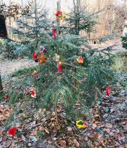 Geschmückter Tannenbaum