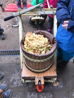 Apfelsaftpresse