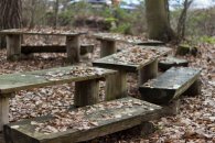 Holzbänke