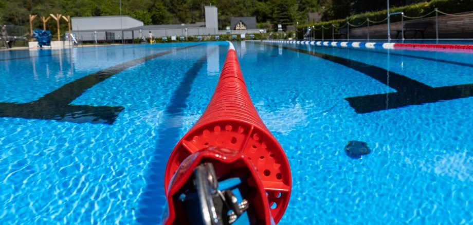 Schwimmerbecken Thermalfreibad Boppard.