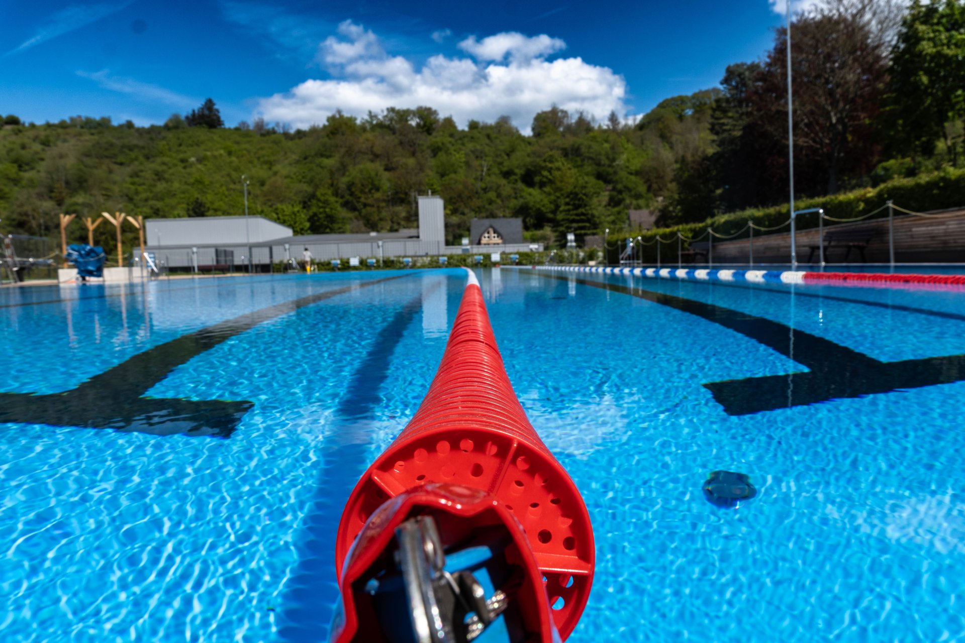 Schwimmerbecken Thermalfreibad Boppard.
