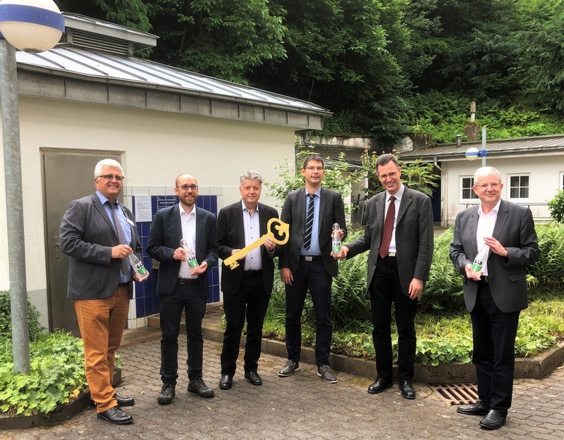 Leonorenquelle wieder in Betrieb