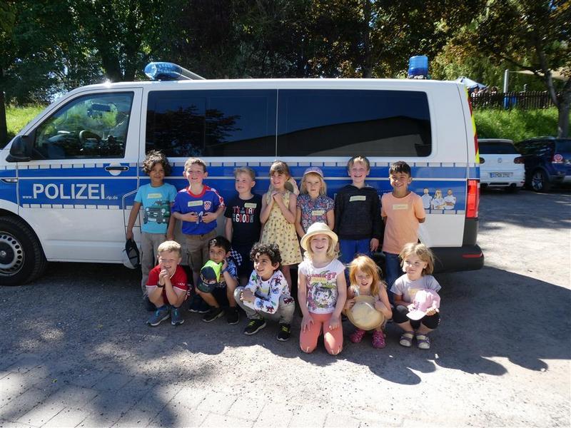Polizeibesuch in der Kita Weiler