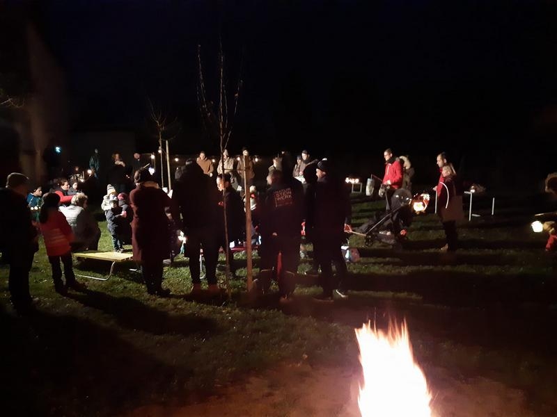 Foto vom Martinsumzug.