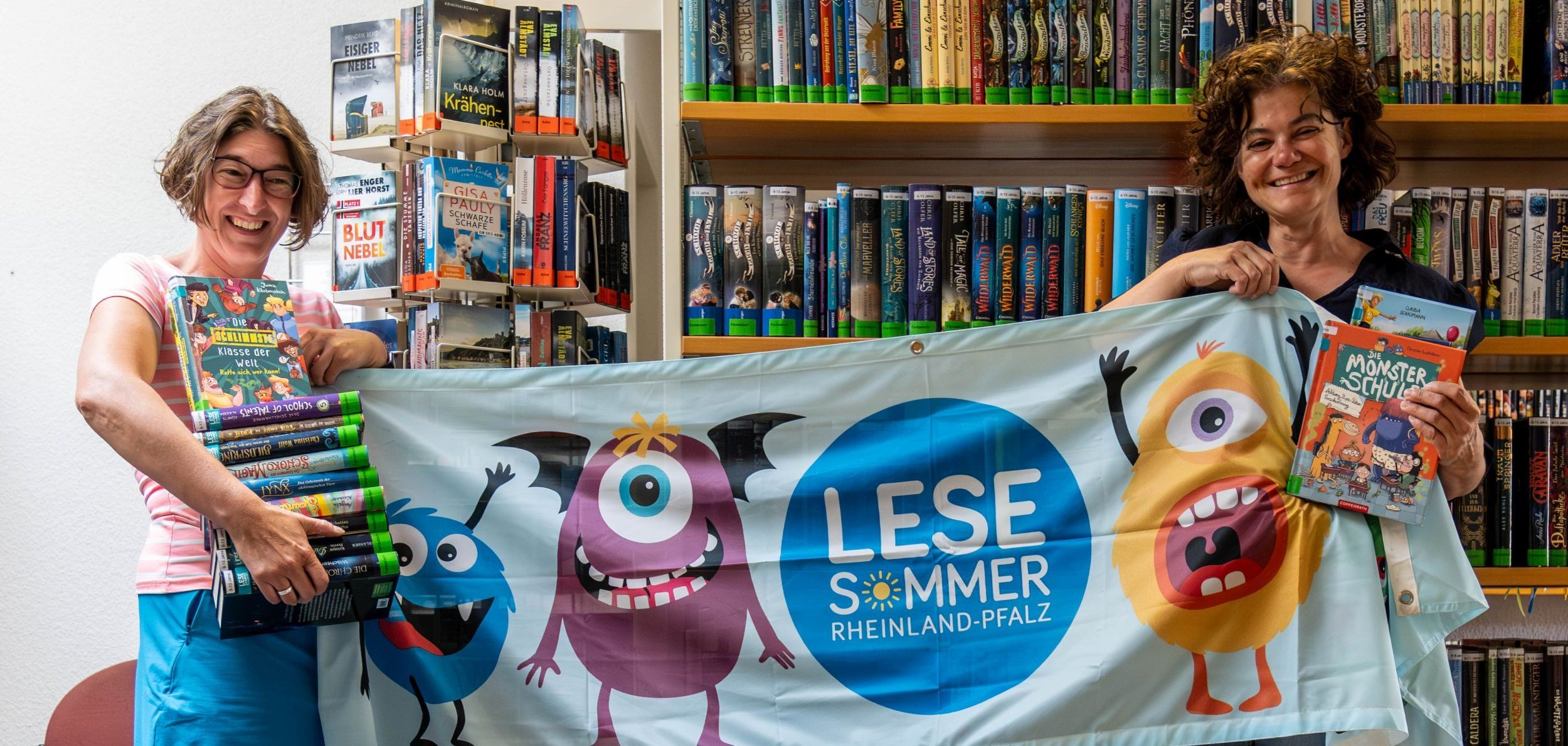 Die Stadtbücherei Boppard macht mit beim Lesesommer und Vorlese-Sommer 2023. 