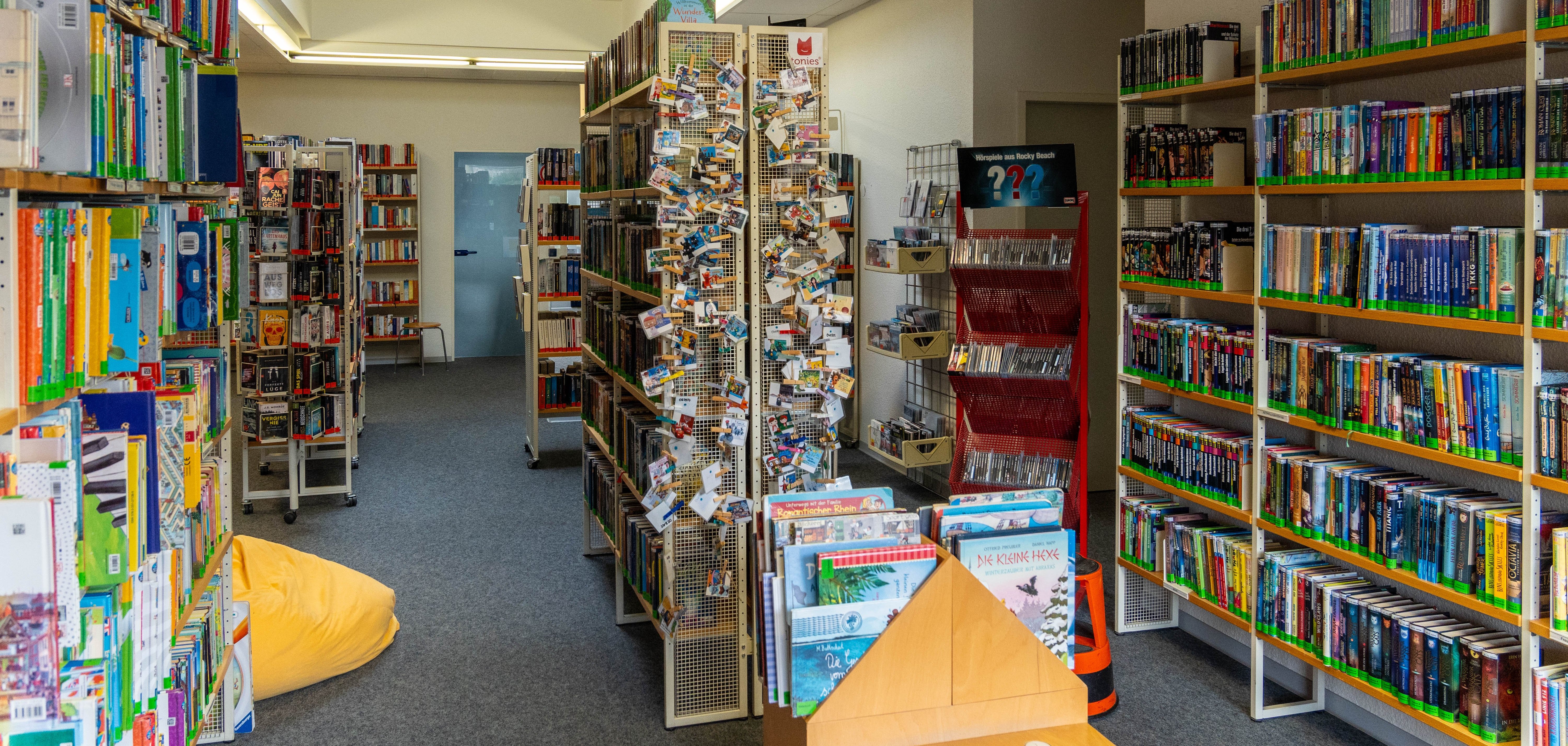 Die Räume der Stadtbücherei befinden sich in der Unteren Fraubachstraße in Boppard.