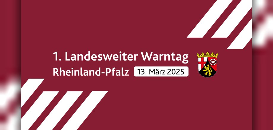 Logo landesweiter Warntag RLP