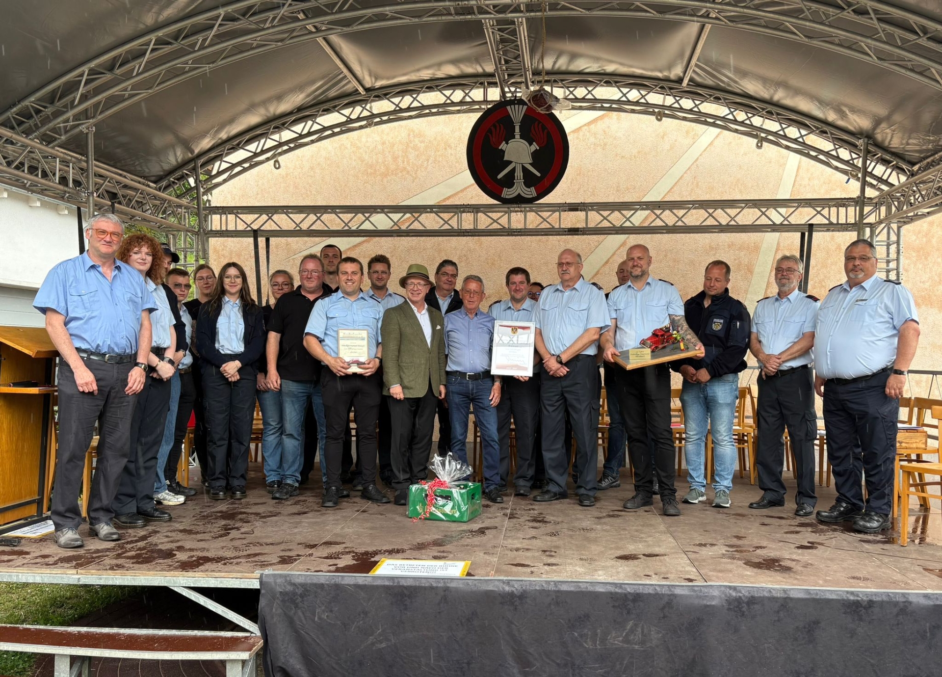 Die Löschgruppe Hirzenach feierte am 14. und 15. Juni 2025 ihr 100-jähriges Bestehen. 