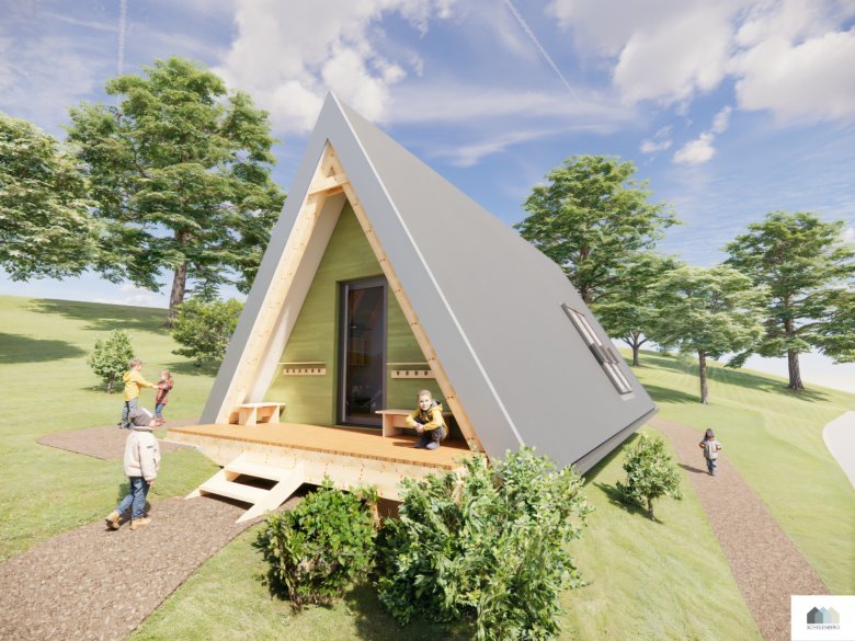 So soll das neue Kita-Gebäude nach der Fertigstellung aussehen. So soll das neue Kita-Gebäude nach der Fertigstellung aussehen.