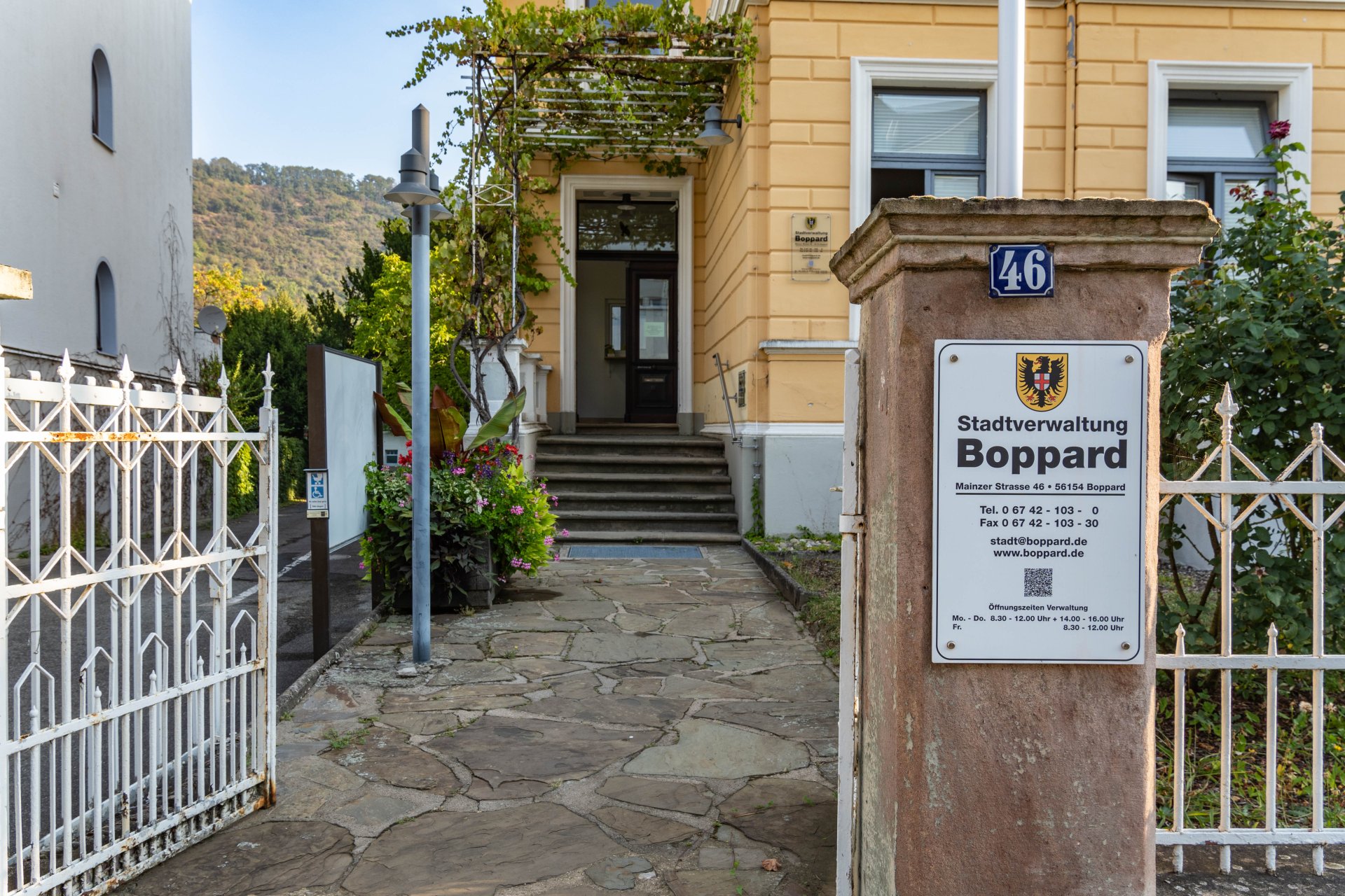 Am 22. April 2026 gelten geänderte Öffnungszeiten der Zentrale der Stadtverwaltung Boppard.