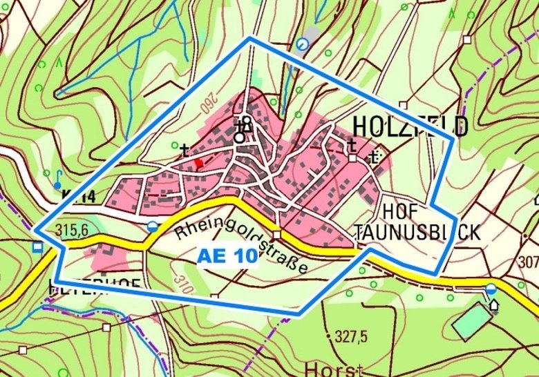 Abrechnungseinheit 10 / Ortsbezirk Holzfeld, Ortsteil Holzfeld Abrechnungseinheit 10 / Ortsbezirk Holzfeld, Ortsteil Holzfeld