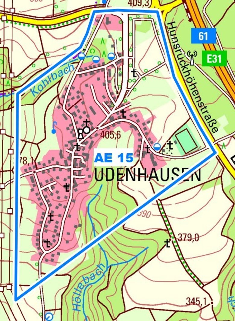 Abrechnungseinheit 15 / Ortsbezirk Udenhausen Abrechnungseinheit 15 / Ortsbezirk Udenhausen