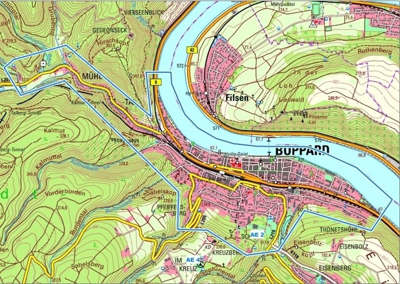 Abrechnungseinheit 2 / Ortsbezirk Boppard Kernstadt Abrechnungseinheit 2 / Ortsbezirk Boppard Kernstadt