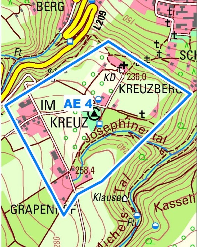 Abrechnungseinheit 4 / Ortsbezirk Boppard, Wohnplatz „Kreuzberg“ Abrechnungseinheit 4 / Ortsbezirk Boppard, Wohnplatz „Kreuzberg“