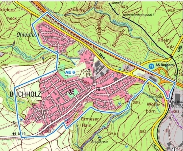 Abrechnungseinheit 6 / Ortsbezirk Buchholz Abrechnungseinheit 6 / Ortsbezirk Buchholz