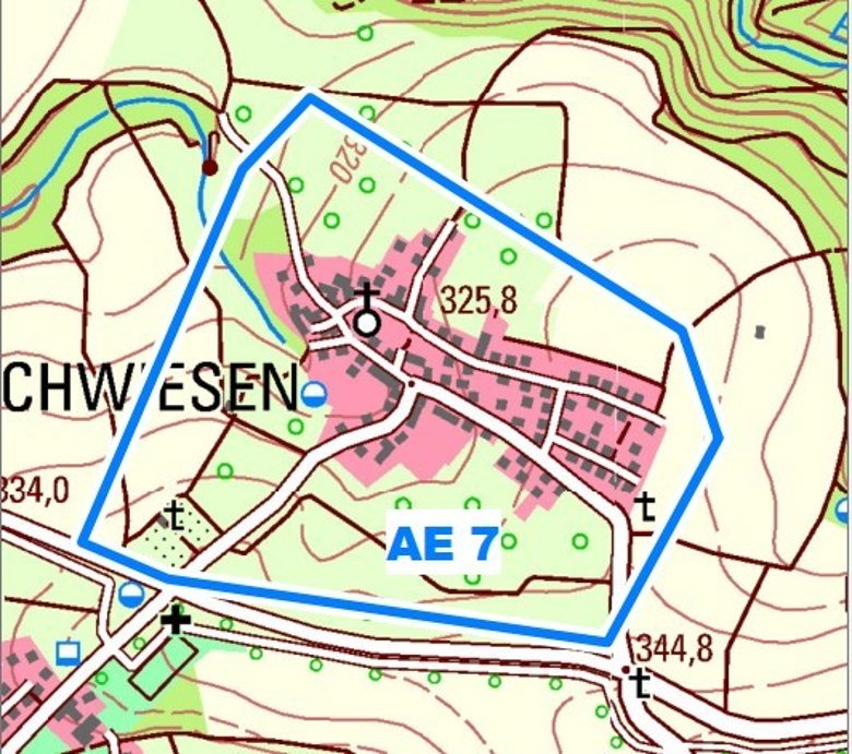 Abrechnungseinheit 7 / Ortsbezirk Herschwiesen, Ortsteil Herschwiesen Abrechnungseinheit 7 / Ortsbezirk Herschwiesen, Ortsteil Herschwiesen