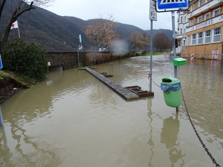 Hochwasser Bad Salzig