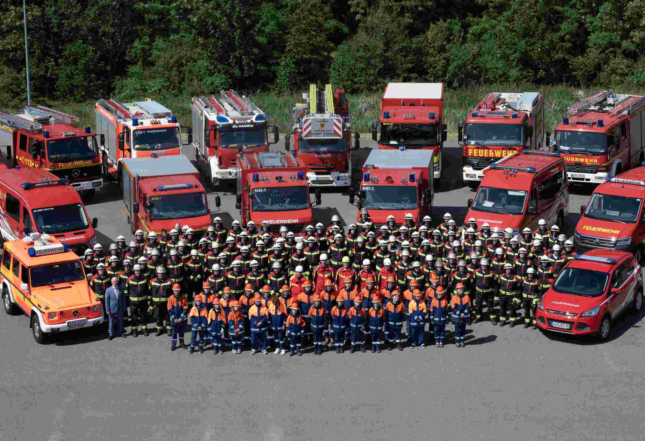 Gruppenbild Feuerwehr