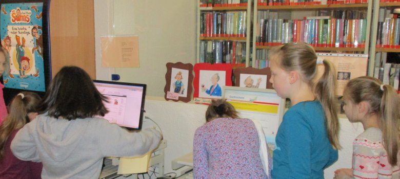 Foto Sams-Rallye als spielerische Klassenführung für Kinder Foto Sams-Rallye als spielerische Klassenführung für Kinder