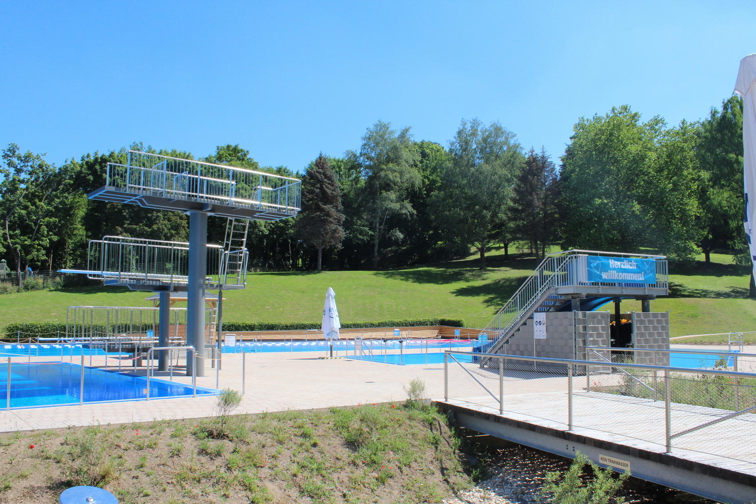 Freibad Becken