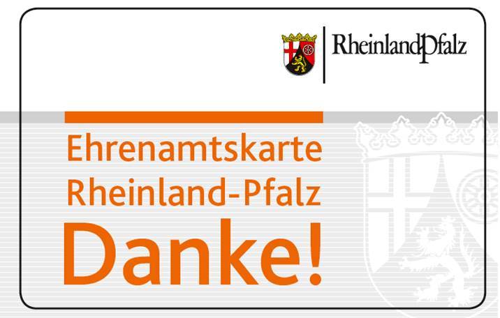 Das Bild zeigt eine Ehrenamtskarte.