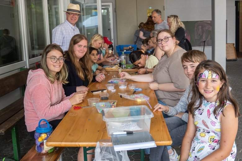 Viele verschiedene Beschäftigungsangebote hatte die AWO wieder organisiert. Da kam bei den Kindern keine Langeweile auf.